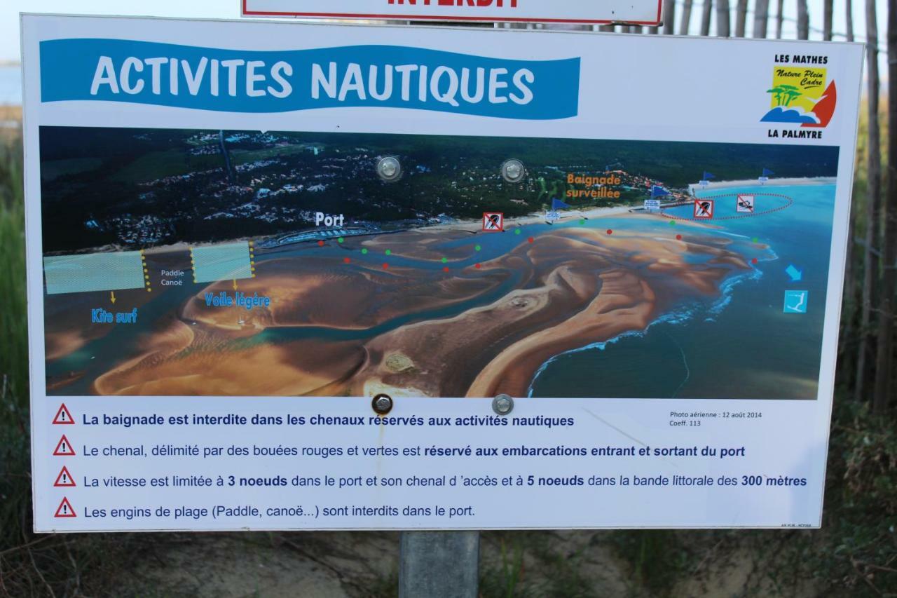 Les Mobiles Homes De La Palmyre Les Mathes Eksteriør bilde